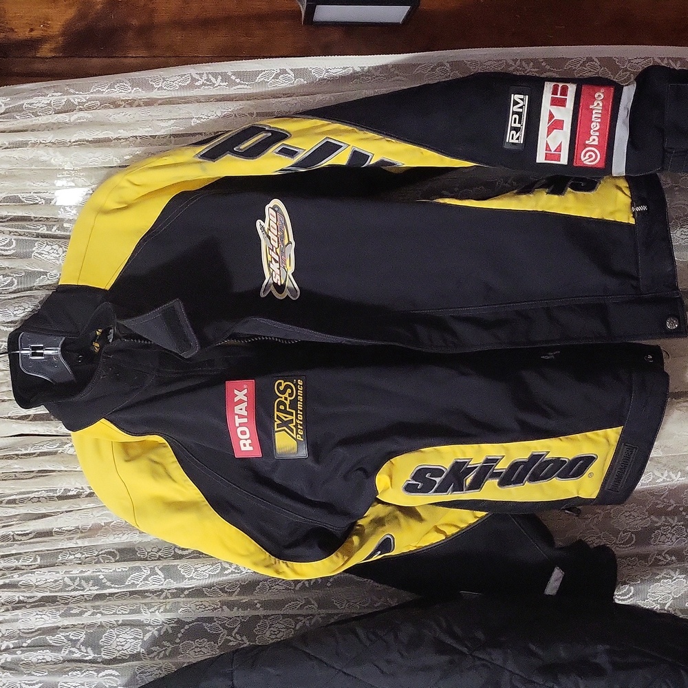 VINTAGE RARE SKI-DOO MENS COAT SZ L